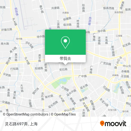 灵石路697弄地图