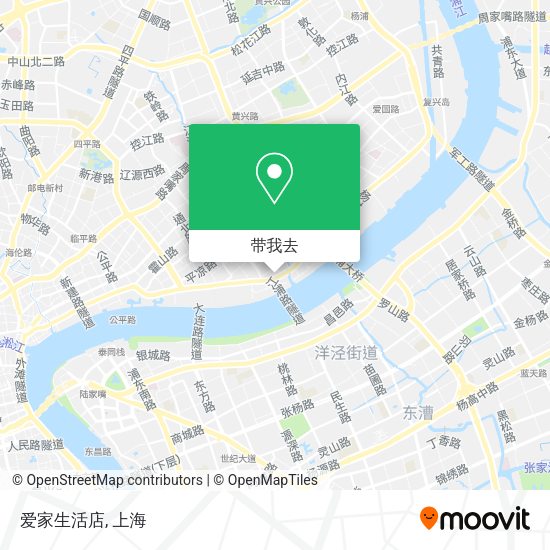 爱家生活店地图