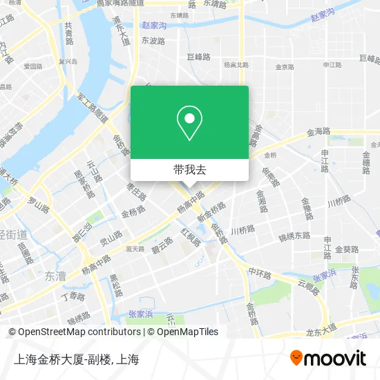 上海金桥大厦-副楼地图