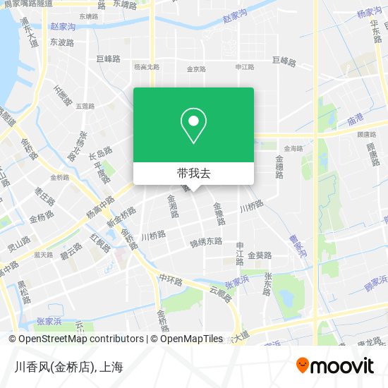 川香风(金桥店)地图