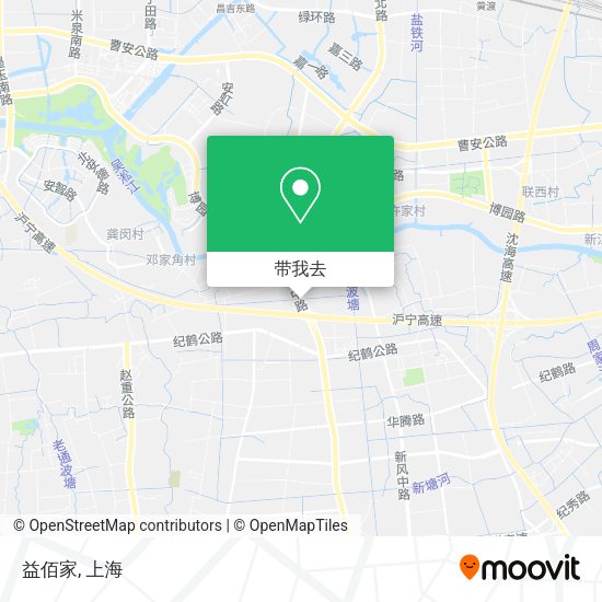 益佰家地图
