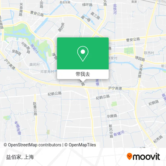 益佰家地图