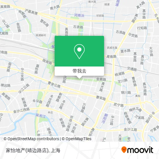 家怡地产(靖边路店)地图