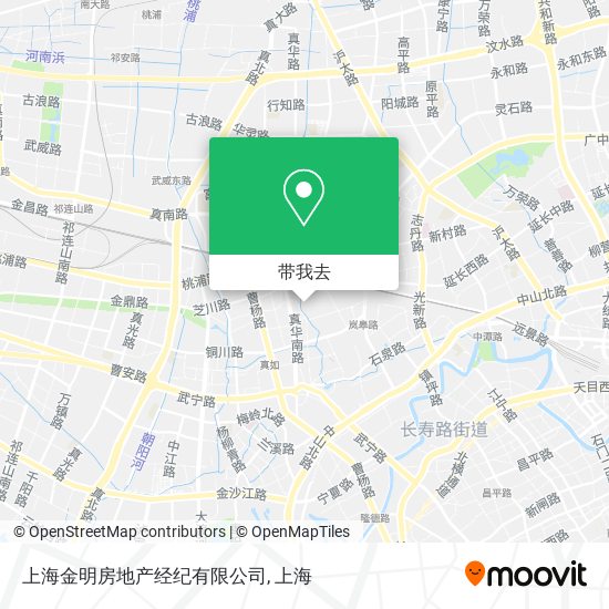 上海金明房地产经纪有限公司地图