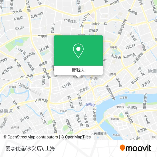 爱森优选(永兴店)地图