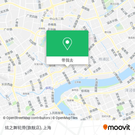 炫之舞轮滑(旗舰店)地图