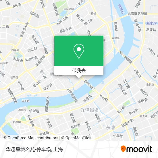 华谊星城名苑-停车场地图