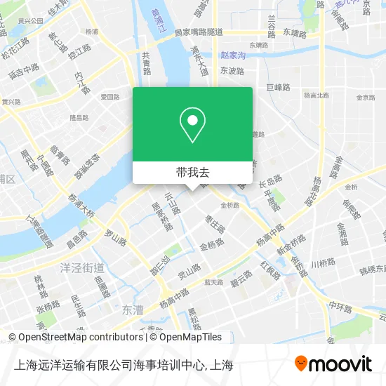 上海远洋运输有限公司海事培训中心地图