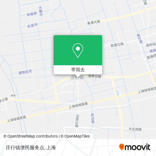 庄行镇便民服务点地图