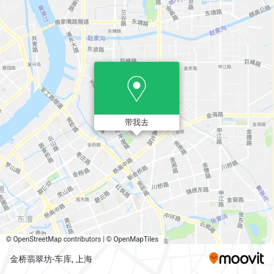 金桥翡翠坊-车库地图