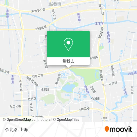 佘北路地图