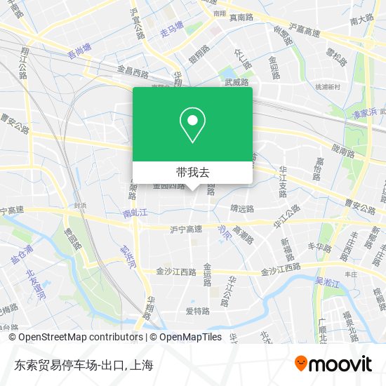 东索贸易停车场-出口地图