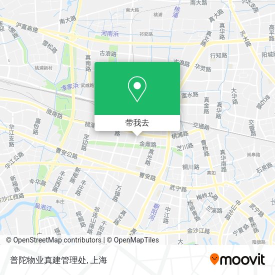 普陀物业真建管理处地图