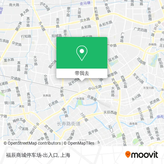 福辰商城停车场-出入口地图