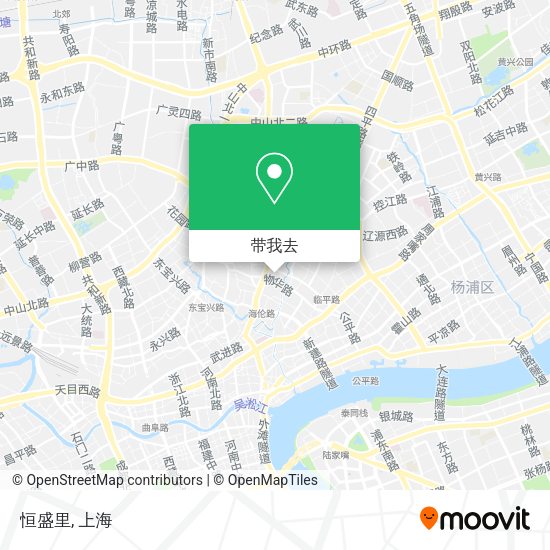 恒盛里地图