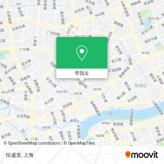 恒盛里地图