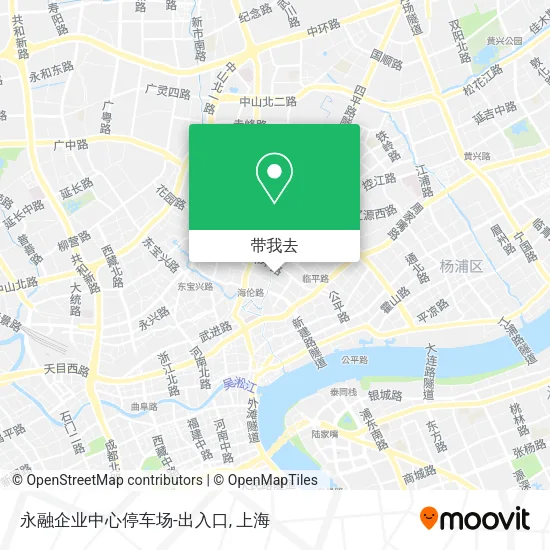 永融企业中心停车场-出入口地图