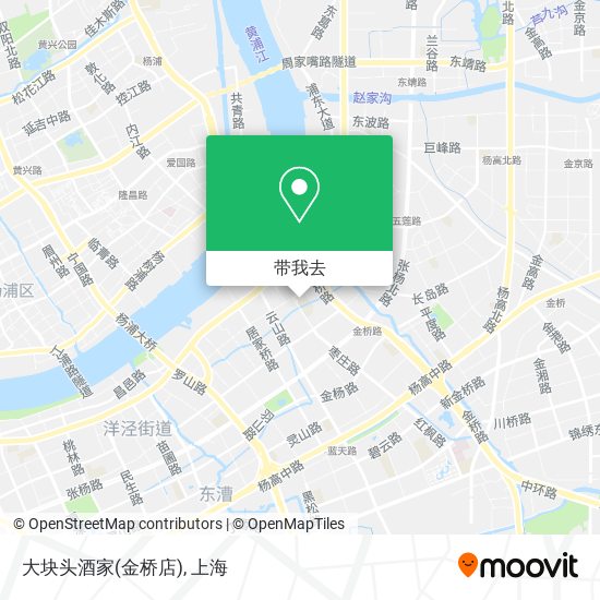 大块头酒家(金桥店)地图