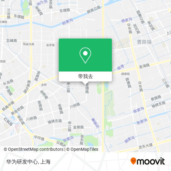 华为研发中心地图