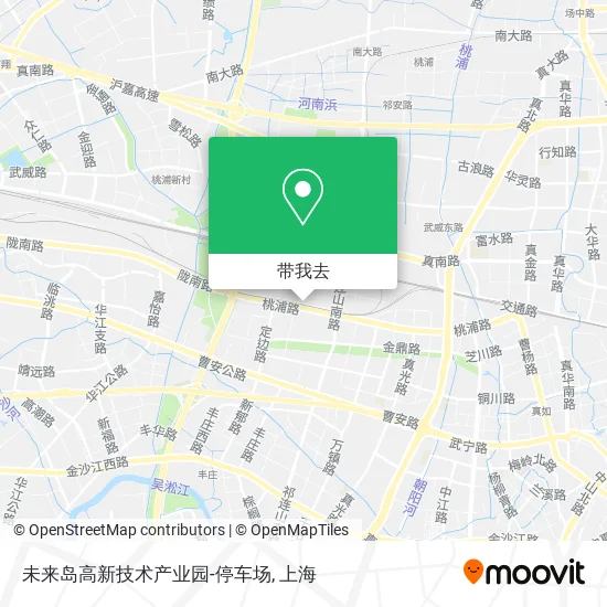 未来岛高新技术产业园-停车场地图