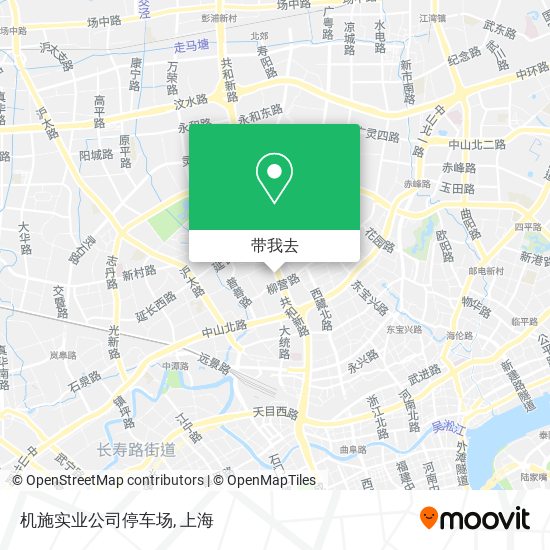 机施实业公司停车场地图