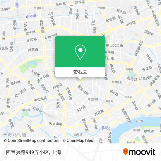 西宝兴路949弄小区地图