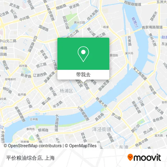 平价粮油综合店地图