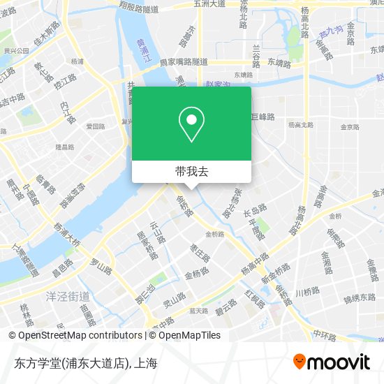 东方学堂(浦东大道店)地图