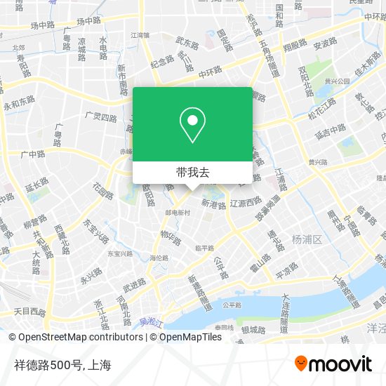 祥德路500号地图