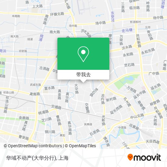 华域不动产(大华分行)地图