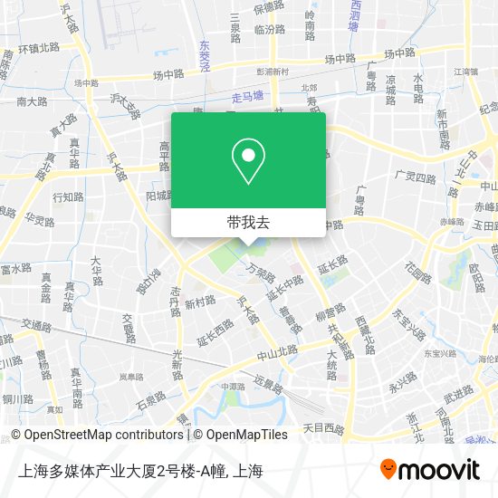 上海多媒体产业大厦2号楼-A幢地图