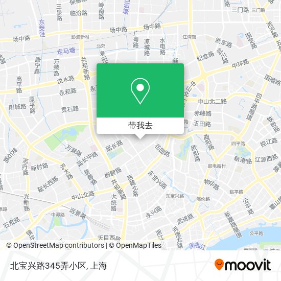 北宝兴路345弄小区地图