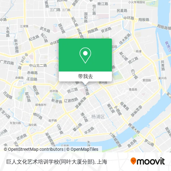 巨人文化艺术培训学校(同叶大厦分部)地图