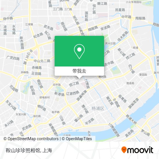 鞍山珍珍照相馆地图
