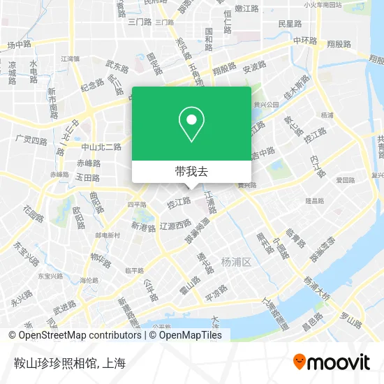 鞍山珍珍照相馆地图