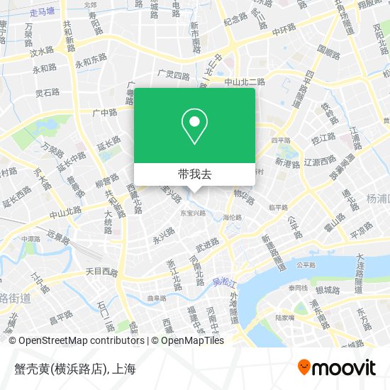 蟹壳黄(横浜路店)地图