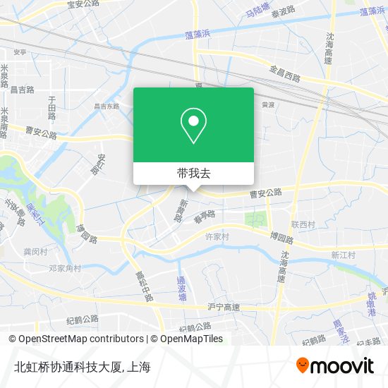北虹桥协通科技大厦地图