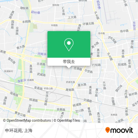 申环花苑地图