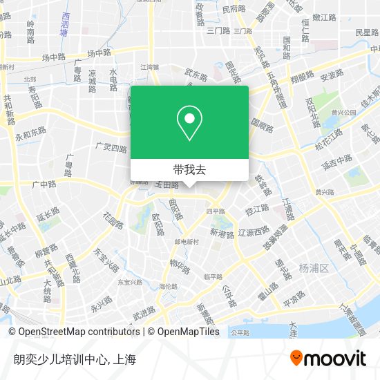 朗奕少儿培训中心地图