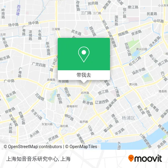 上海知音音乐研究中心地图