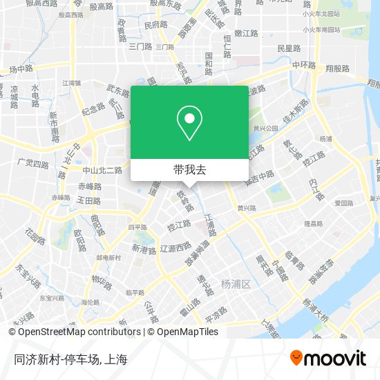 同济新村-停车场地图
