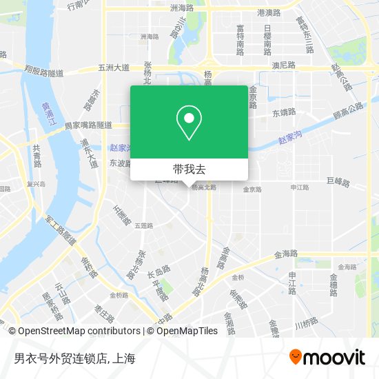 男衣号外贸连锁店地图