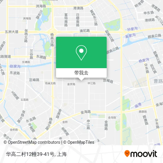 华高二村12幢39-41号地图