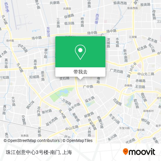 珠江创意中心3号楼-南门地图