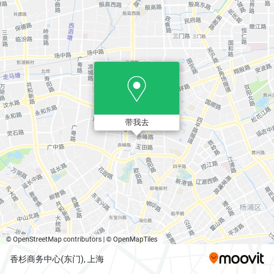 香杉商务中心(东门)地图