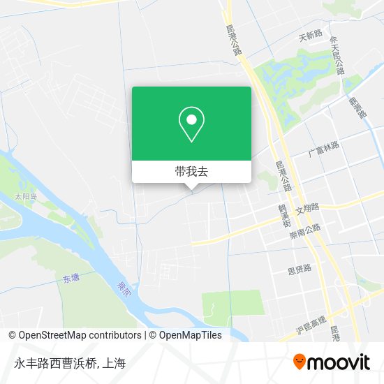 永丰路西曹浜桥地图