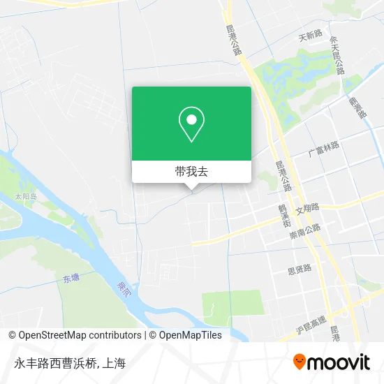 永丰路西曹浜桥地图