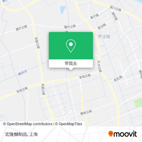 宏隆麵制品地图