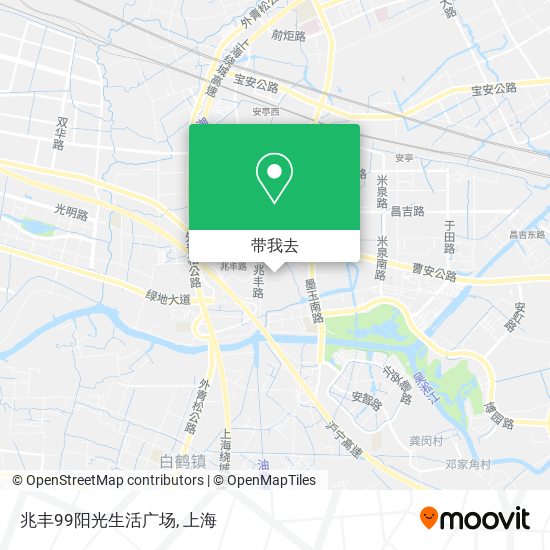 兆丰99阳光生活广场地图