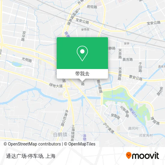 通达广场-停车场地图